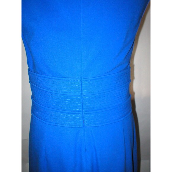New Womens 10 NWT Designer Dress Evita Diane Von Furstenberg Blue Stretch Sheath - Picture 4 of 9